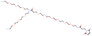 N-(Mal-PEG6)-N-bis(PEG3-amine)