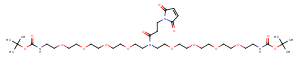 N-Mal-N-bis(PEG4-NH-Boc)