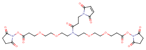 N-Mal-N-bis(PEG2-NHS ester)