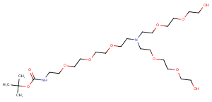N-(Boc-PEG3)-N-bis(PEG2-alcohol)