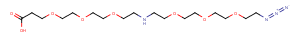 N-(Azido-PEG3)-NH-PEG3-acid