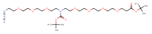 N-(Azido-PEG3)-N-Boc-PEG4-Boc