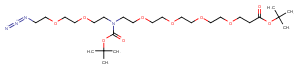 N-(Azido-PEG2)-N-Boc-PEG4-Boc