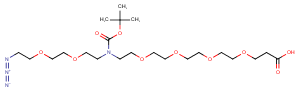 N-(Azido-PEG2)-N-Boc-PEG4-acid