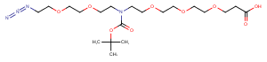 N-(Azido-PEG2)-N-Boc-PEG3-acid