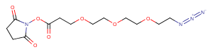 N3-PEG3-C2-NHS ester