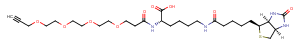 N-(Propargyl-PEG4)-biocytin