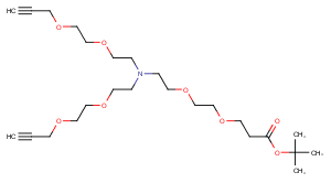 N-(PEG2-Boc)-N-bis(PEG2-propargyl)
