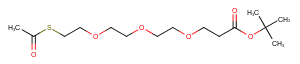 S-acetyl-PEG3-Boc