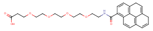 Pyrene-amido-PEG4-CH2CH2COOH