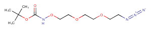 t-Boc-Aminooxy-PEG2-azide