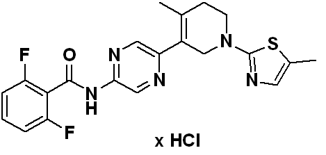 RO2959 Hydrochloride Chemical Structure
