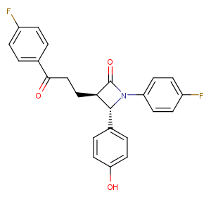 Ezetimibe ketone Chemical Structure