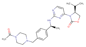 Mutant IDH1 inhibitor Chemical Structure