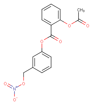 Nitroaspirin Chemical Structure