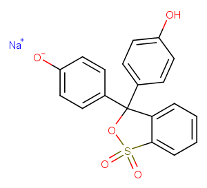 Phenol Red sodium salt Chemical Structure