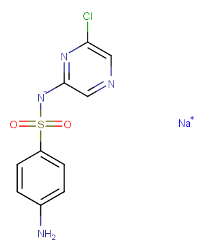 TargetMol Chemical Structure Sulfaclozine sodium