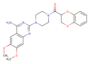 Doxazosin Chemical Structure