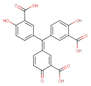 Aurintricarboxylic acid Chemical Structure