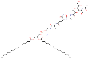 Mifamurtide sodium Chemical Structure