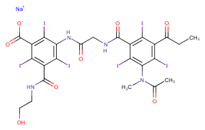 Sodium Ioxaglate Chemical Structure