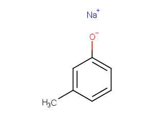 Phenol, 3-methyl-, sodium salt (1:1) Chemical Structure