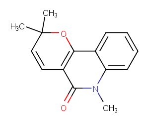 N-Methylflindersine Chemical Structure