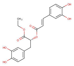 ethyl rosmarinate Chemical Structure