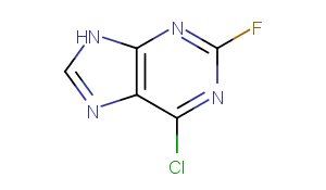 6-Chloro-2-fluoropurine Chemical Structure
