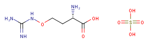 L-Canavanine sulfate Chemical Structure