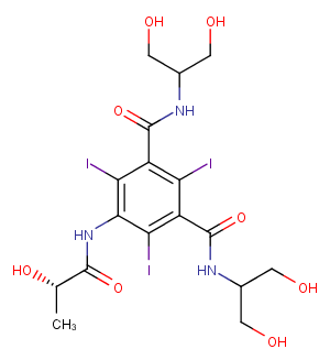 Iopamidol Chemical Structure
