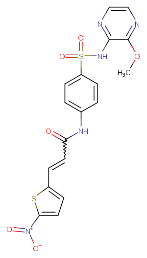 (E/Z)-Necrosulfonamide Chemical Structure