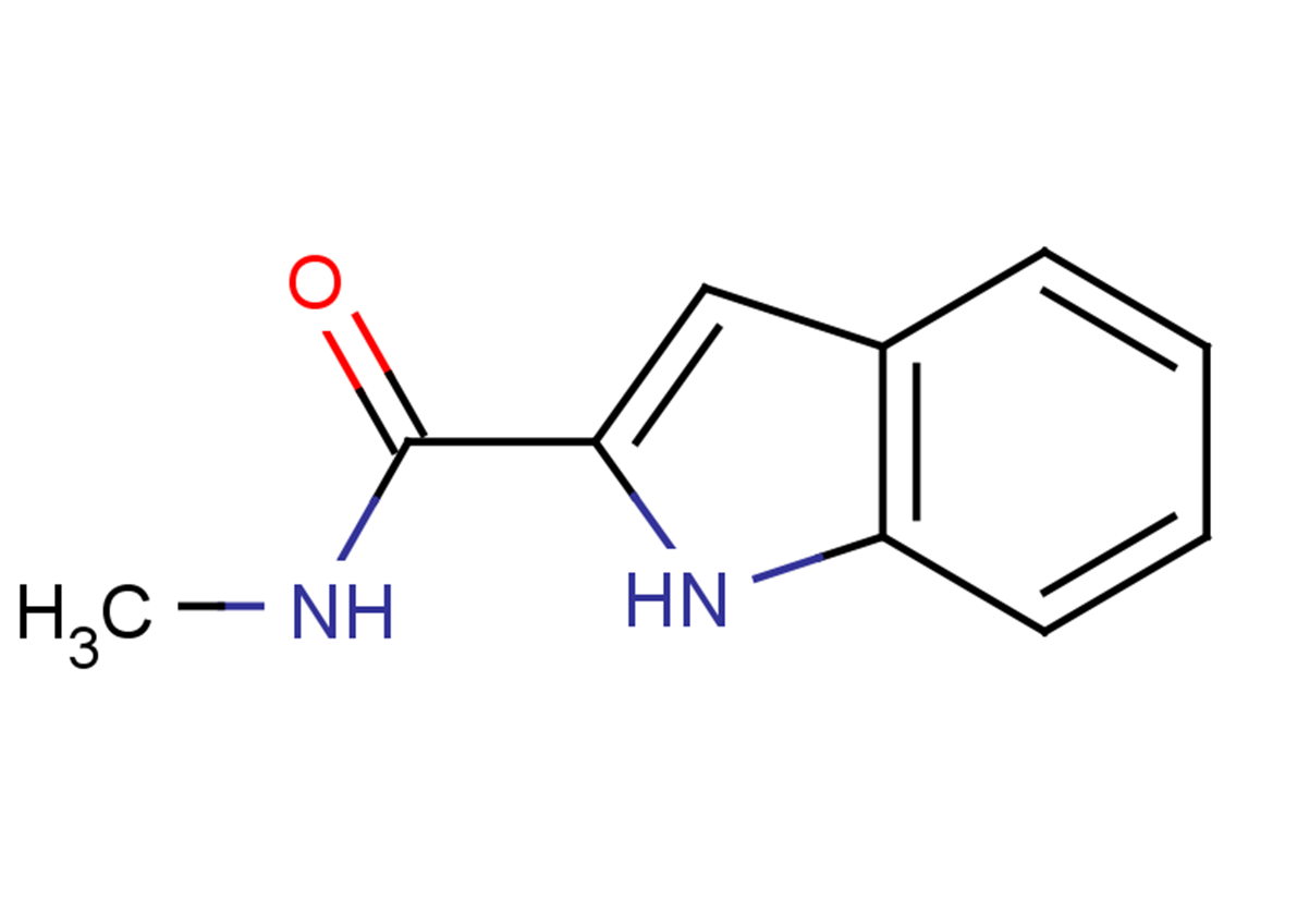 N-methyl-1H-indole-2-carboxamide Chemical Structure