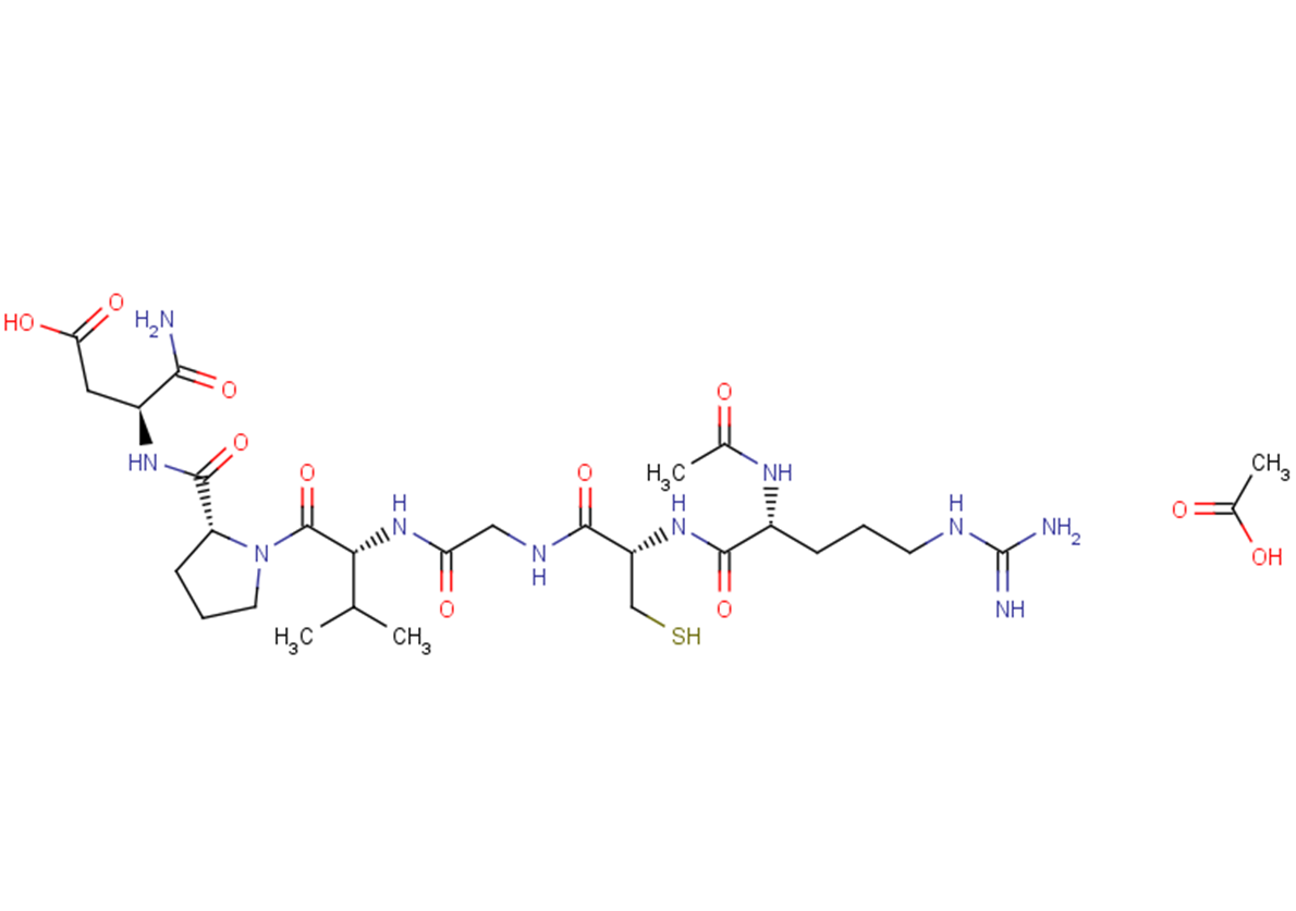 MMP-3 Inhibitor acetate Chemical Structure