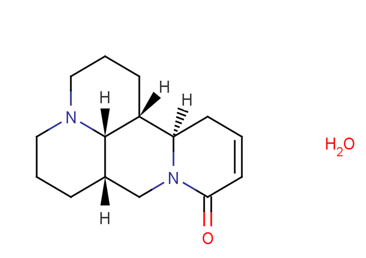 Sophocarpine monohydrate Chemical Structure