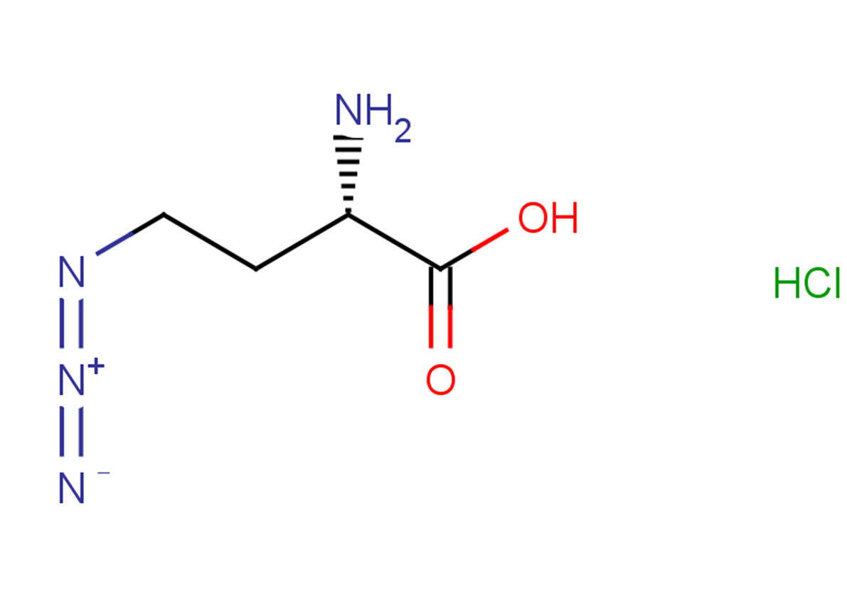 L-Azidohomoalanine hydrochloride Chemical Structure