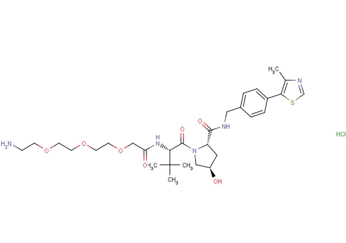 (S,R,S)-AHPC-PEG3-NH2 hydrochloride