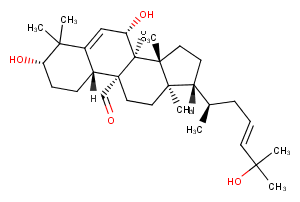 3,7,25-Trihydroxycucurbita-5,23-dien-19-al Chemical Structure