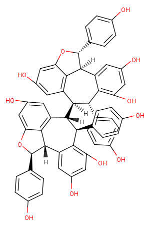 Hopeaphenol Chemical Structure