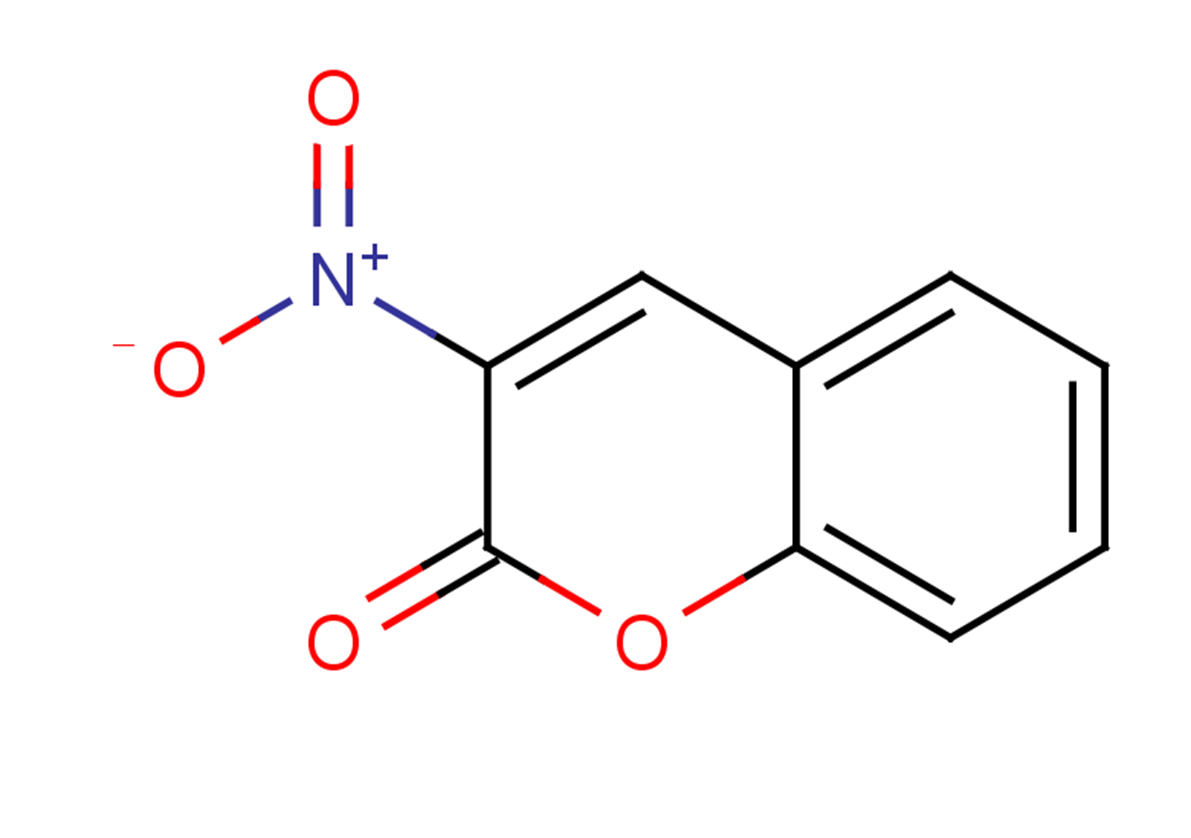 3-Nitrocoumarin Chemical Structure