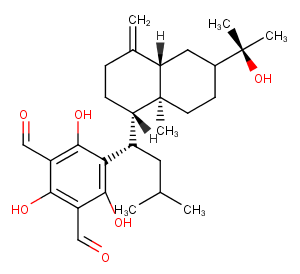 Macrocarpal H Chemical Structure