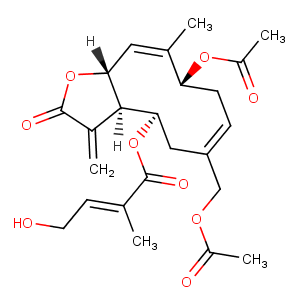 Eupalinolide I Chemical Structure