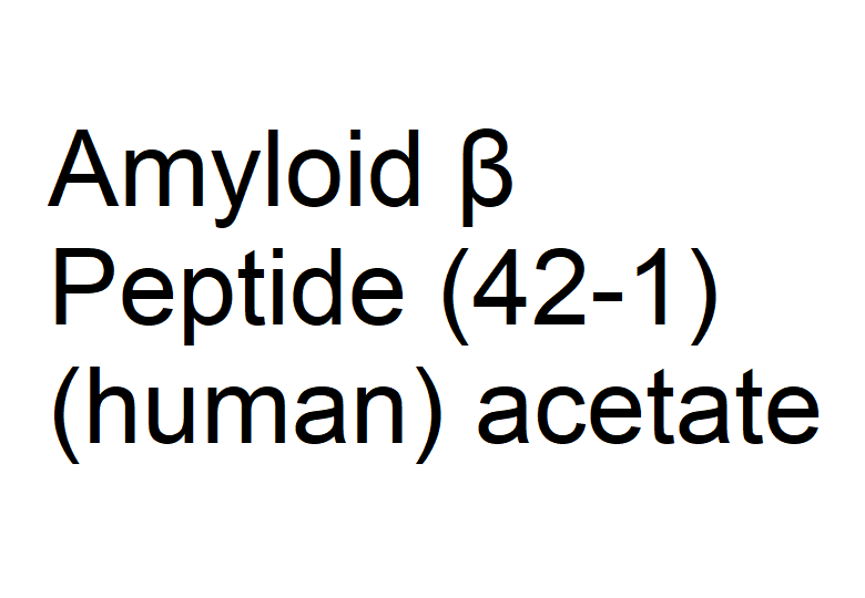 TargetMol Chemical Structure Amyloid β Peptide (42-1)(human) acetate