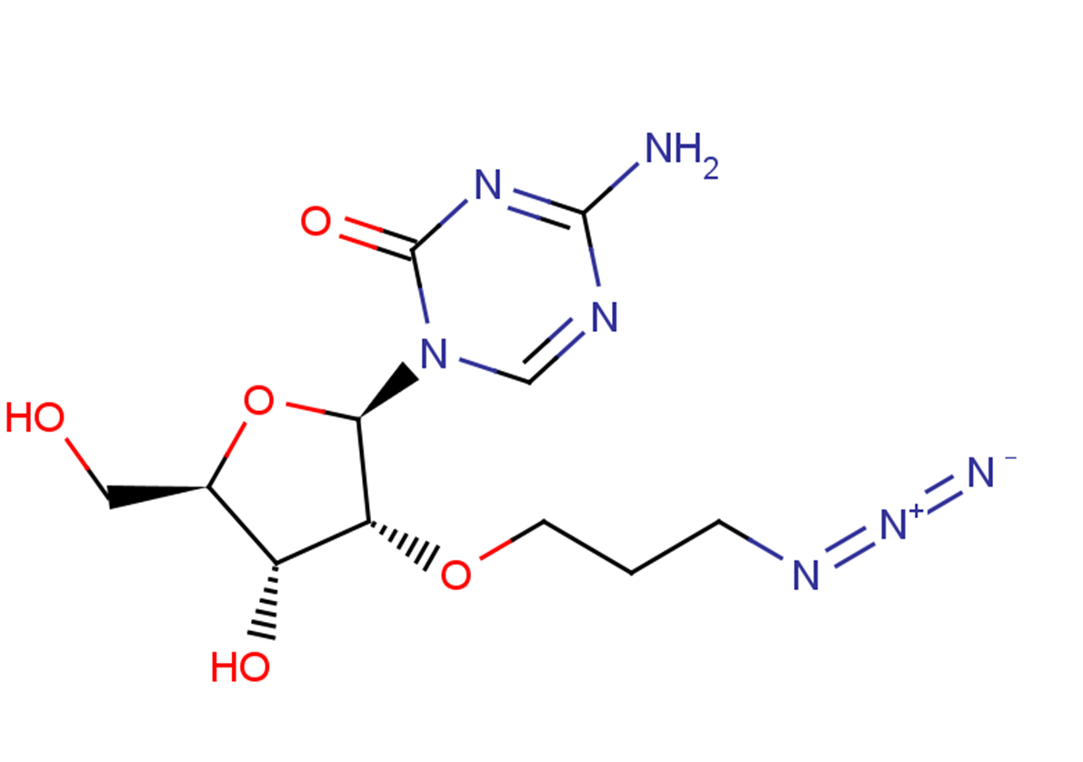 2’-O-(3-Azidopropyl)-5-azacytidine Chemical Structure