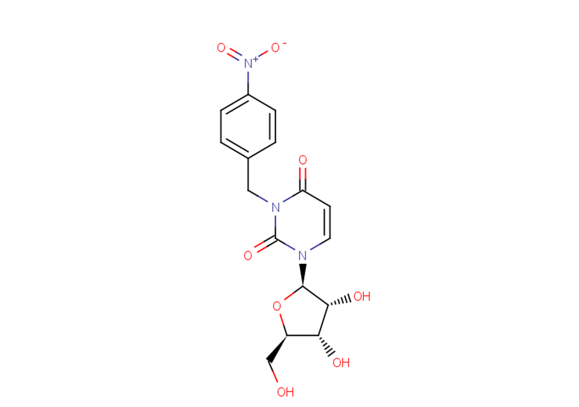 N3-(4-Nitrobenzyl)uridine Chemical Structure