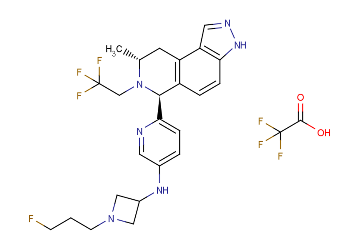 Camizestrant TFA Chemical Structure