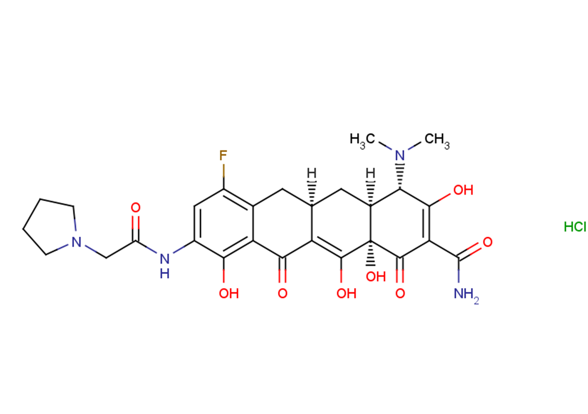 Eravacycline HCl Chemical Structure