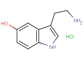 Serotonin hydrochloride Chemical Structure