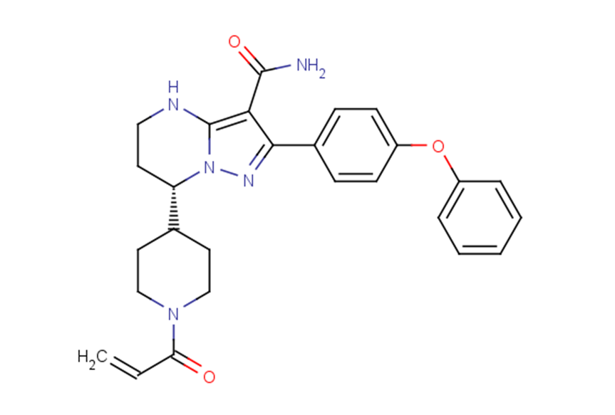 zanubrutinib Chemical Structure