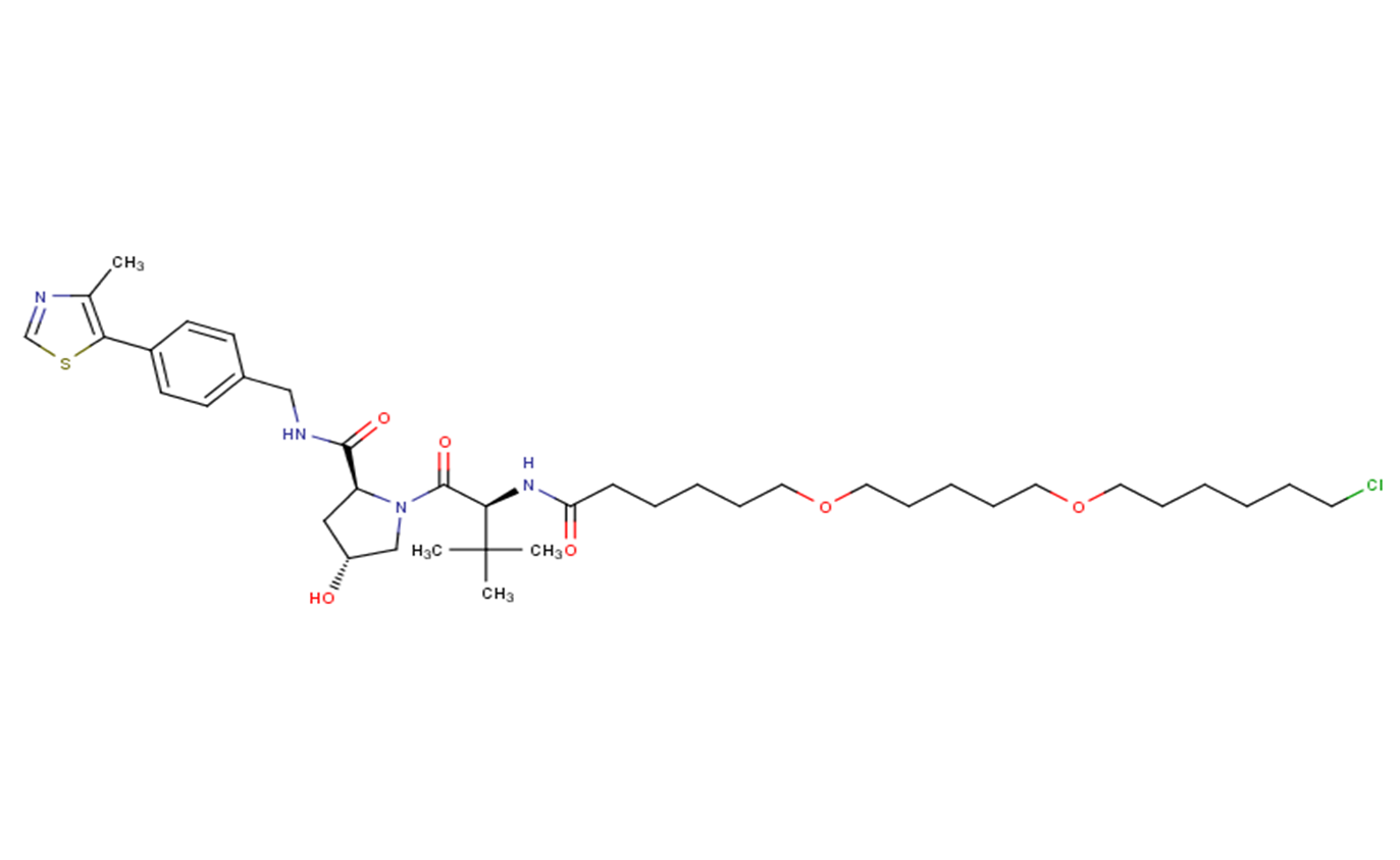 (S,R,S)-AHPC-(C3-​PEG)​2-​C6-​Cl